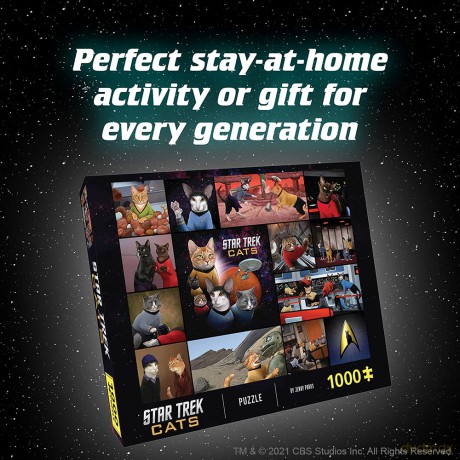Chronicle Books 9781797212227 Star Trek Puzzle - Chronicle Books [PUZZLE]