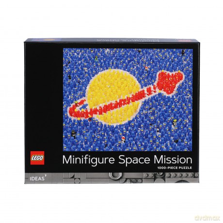 Chronicle Books 9781797214146 Jigsaw Puzzle, Lego Ideas Minifigure Space Mission - Lego [PUZZLE]