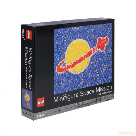 Chronicle Books 9781797214146 Jigsaw Puzzle, Lego Ideas Minifigure Space Mission - Lego [PUZZLE]