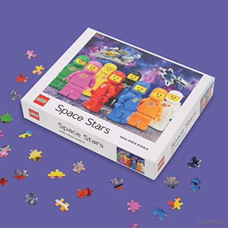 Chronicle Books 9781797214207 Lego Space Stars 1000-Piece Puzzle - Lego [PUZZLE]