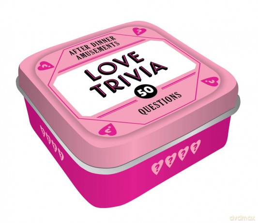 Chronicle Books After Dinner Amusements Love Trivia: 50 Questions - Chronicle Books [KSIĄŻKA]
