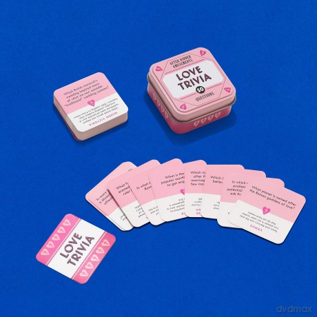 Chronicle Books After Dinner Amusements Love Trivia: 50 Questions - Chronicle Books [KSIĄŻKA]