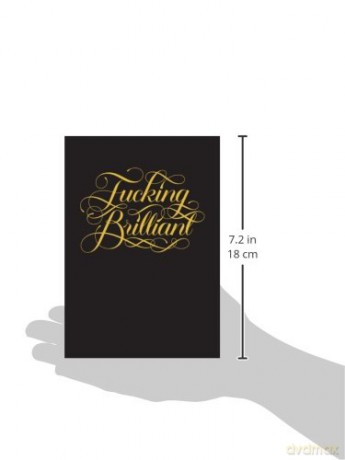 Chronicle Books Fucking Brilliant - Calligraphuck [KSIĄŻKA]