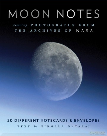 Chronicle Books Moon Notes: Featuring Photographs from the Archives of Nasa - Nirmala Nataraj [KALENDARZ]
