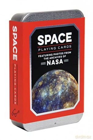 Chronicle Books Space Playing Cards: Featuring Photos from the Archives of Nasa - Chronicle Books [KSIĄŻKA]