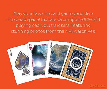 Chronicle Books Space Playing Cards: Featuring Photos from the Archives of Nasa - Chronicle Books [KSIĄŻKA]