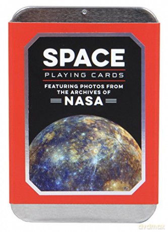 Chronicle Books Space Playing Cards: Featuring Photos from the Archives of Nasa - Chronicle Books [KSIĄŻKA]