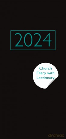 Church Pocket Book and Diary 2024 Black with Lectionary - Unknown [KSIĄŻKA]