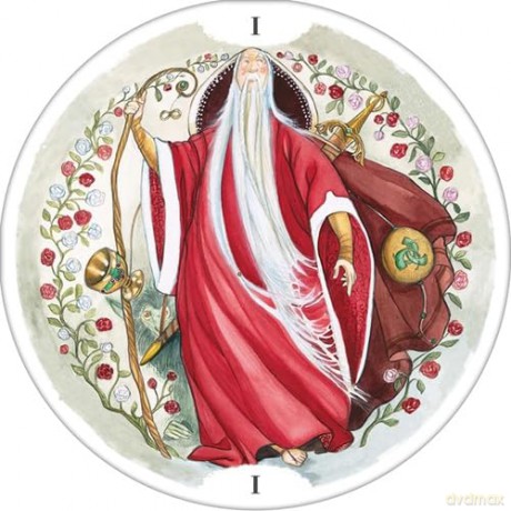 Circle of Life Tarot: 78 Tarot Cards in Round Shape - Maria Distefano [KSIĄŻKA]