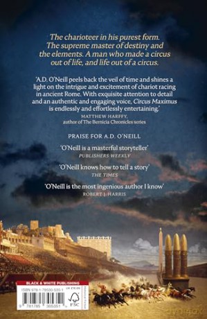 Circus Maximus: An unforgettable Roman odyssey of rivalry and power - A.D. O'Neill [KSIĄŻKA]