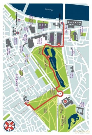 City Walks Deck: London Revised Edition: 50 Adventures on Foot - Christina Henry de Tessan [KSIĄŻKA]