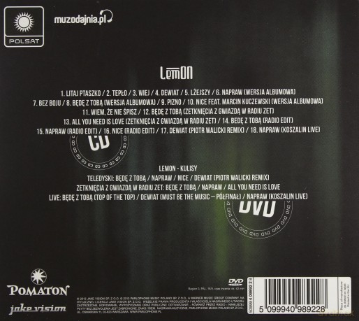 Lemon: Lemon (Edycja Specjalna) (digipack) [CD]+[DVD]