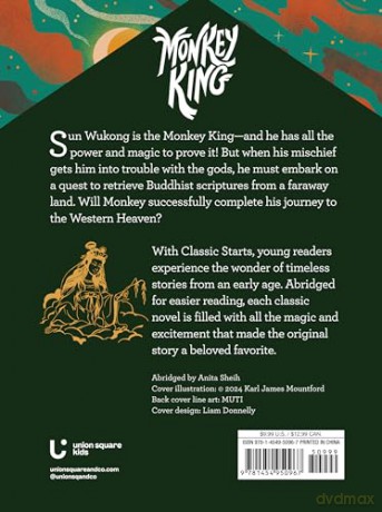 Classic Starts: Monkey King - Cheng'en Wu [KSIĄŻKA]