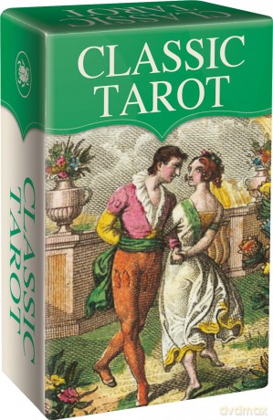 Classic Tarot - Mini Tarot: 78 full col mini cards - Carlo Della Rocca [KSIĄŻKA]