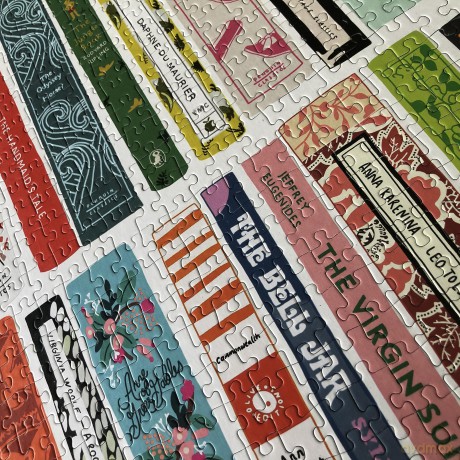 Classic's 1000 Piece Jigsaw Puzzle for Adults | Premium 100% Recycled Board | 1000 Piece Book Cover Jigsaw Puzzle | Gifts for Book Lovers | Happily Jigsaw Puzzles [PUZZLE]