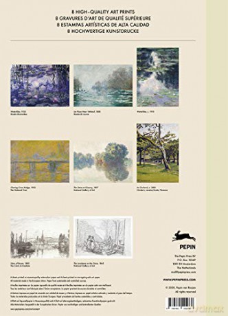 Claude Monet: Art Portfolio (Multilingual Edition) - Pepin van Roojen [KSIĄŻKA]
