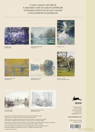Claude Monet: Art Portfolio (Multilingual Edition) - Pepin van Roojen [KSIĄŻKA]