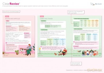 ClearRevise AQA GCSE Spanish (Higher and Foundation): Illustrated Revision and Practice (ClearRevise AQA GCSE Spanish 8692): Foundation and Higher - PG Online [KSIĄŻKA]
