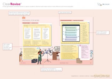 ClearRevise AQA GCSE Spanish (Higher and Foundation): Illustrated Revision and Practice (ClearRevise AQA GCSE Spanish 8692): Foundation and Higher - PG Online [KSIĄŻKA]