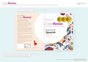 ClearRevise AQA GCSE Spanish (Higher and Foundation): Illustrated Revision and Practice (ClearRevise AQA GCSE Spanish 8692): Foundation and Higher - PG Online [KSIĄŻKA]