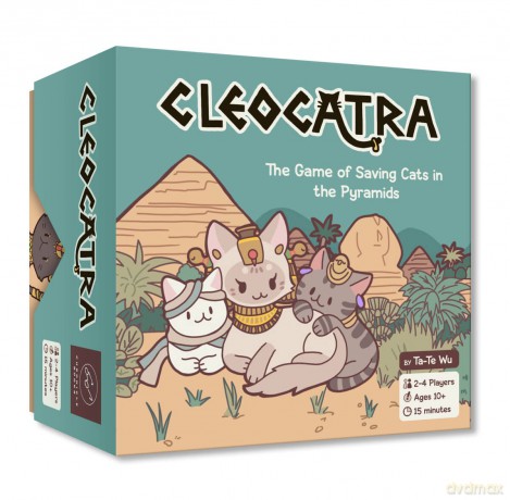 Cleocatra: The Game of Saving Cats in the Pyramids - Ta-Te Wu [KSIĄŻKA]