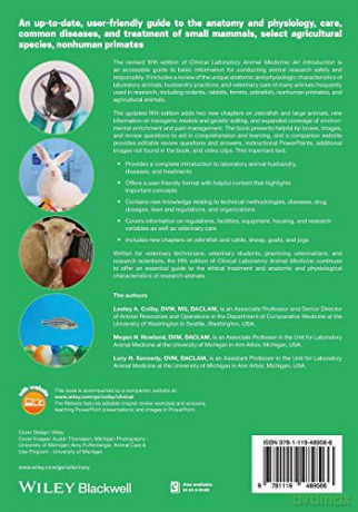 Clinical Laboratory Animal Medicine: An Introduction, 5th Edition: An Introduction - Lesley A. Colby [KSIĄŻKA]