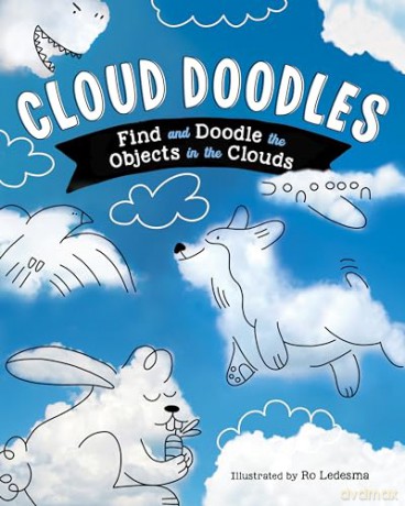 Cloud Doodles: Find and Doodle the Objects in the Clouds - Ro Ledesma [KSIĄŻKA]