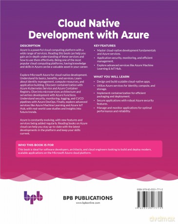 Cloud Native Development with Azure: A practical guide to build cloud-native apps on Azure cloud platform (English Edition) - Pavan Verma [KSIĄŻKA]