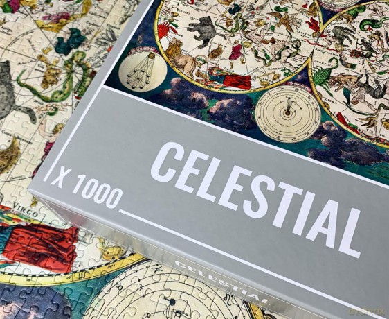 Cloudberries Celestial Jigsaw - 1000 Piece Jigsaw Puzzles for Adults with Vintage Astronomy, Star Map and Constellation Theme, Space Puzzles 1000 Pieces, Starry Night Puzzle [PUZZLE]