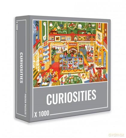 Cloudberries Curiosities Puzzle | Detailed and Challenging 1000 Piece Jigsaw Puzzle for Adults | Curiosity Shop Puzzle | Quirky Puzzles for Adults [PUZZLE]