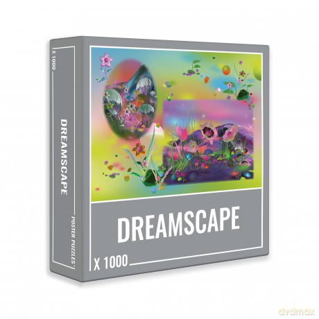 Cloudberries Dreamscape Puzzle - Vivid 1000-Piece Colour Gradient Puzzle for Adults with Trippy, Psychedelic Theme. Made in Europe [PUZZLE]