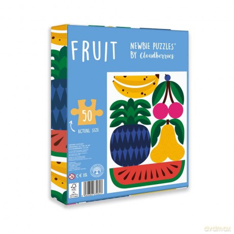 Cloudberries Fruit Puzzle - 50 Piece Puzzle for Kids | Jigsaw Puzzles for 4+ Year Olds | Large Piece Jigsaw Puzzles for Kids (Also Suitable as Large Piece Puzzles for Adults) [PUZZLE]