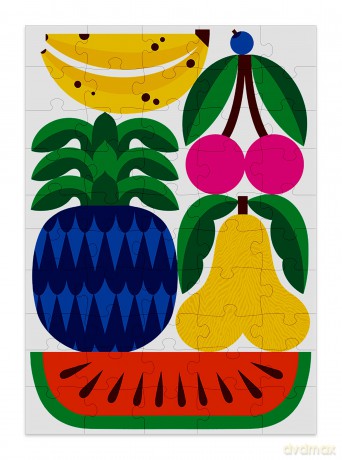 Cloudberries Fruit Puzzle - 50 Piece Puzzle for Kids | Jigsaw Puzzles for 4+ Year Olds | Large Piece Jigsaw Puzzles for Kids (Also Suitable as Large Piece Puzzles for Adults) [PUZZLE]