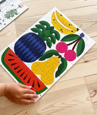 Cloudberries Fruit Puzzle - 50 Piece Puzzle for Kids | Jigsaw Puzzles for 4+ Year Olds | Large Piece Jigsaw Puzzles for Kids (Also Suitable as Large Piece Puzzles for Adults) [PUZZLE]