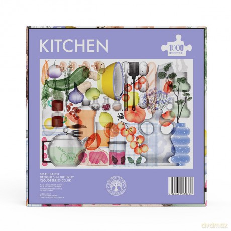 Cloudberries Kitchen Jigsaw Puzzle, Random Cut 1000 Piece Jigsaw Puzzles for Adults, Small Batch by Cloudberries [PUZZLE]