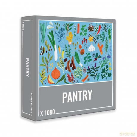 Cloudberries Pantry Puzzle - Premium, 1000 Piece Jigsaw Puzzle for Adults, Made in Europe. Great Kitchen Wall Decor or as a Gift for Cooks! [PUZZLE]