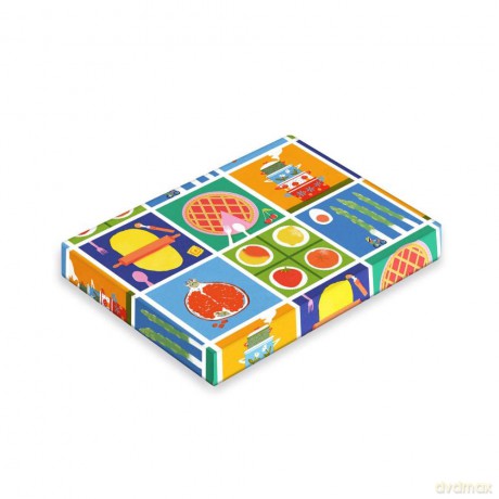 Cloudberries Yummies Puzzle - Modern 100 Piece Food Puzzle for Kids | Jigsaw Puzzles for 6+ Year Olds | Large Piece Jigsaw Puzzles for Kids (Also Suitable as Large Piece Puzzles for Adults) [PUZZLE]
