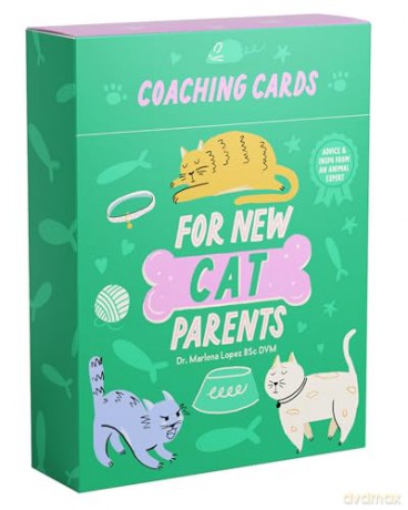 Coaching Cards for New Cat Parents: Advice from an animal expert - Dr. Marlena Lopez BSc DVM [KSIĄŻKA]