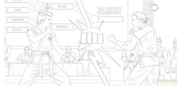 Cobra Kai: The Official Coloring Book - Random House Worlds [KSIĄŻKA]