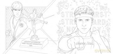 Cobra Kai: The Official Coloring Book - Random House Worlds [KSIĄŻKA]