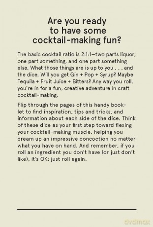 Cocktail Dice: Liquors, Mixers, and More - Chronicle Books [KSIĄŻKA]