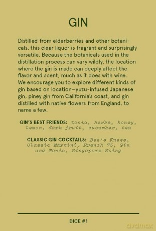 Cocktail Dice: Liquors, Mixers, and More - Chronicle Books [KSIĄŻKA]
