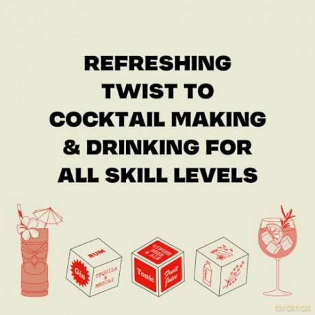 Cocktail Dice: Liquors, Mixers, and More - Chronicle Books [KSIĄŻKA]