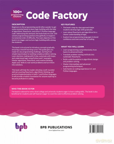 Code Factory: Navigating the wonders beyond binary brilliance with 100+ programming solutions (English Edition) - Shikha Jain [KSIĄŻKA]
