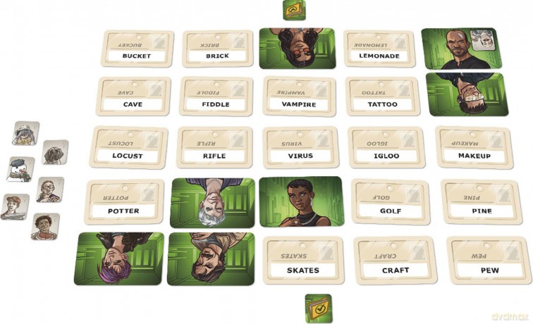 Codenames Czech Games Edition Duet | Board Game | Ages 11+ | 2 Players | 15-30 Minutes Playing Time [KSIĄŻKA]