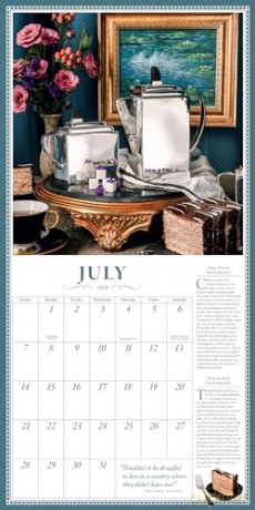 Collectible Teapot Wall Calendar 2024: A Tea Obsessive's Dream Come True - Betty Shin Binon [KALENDARZ]