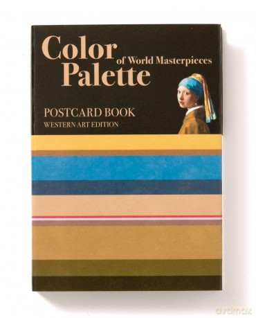 Color Palette Postcard Book of World Masterpieces: Western Art Edition - PIE International [KSIĄŻKA]