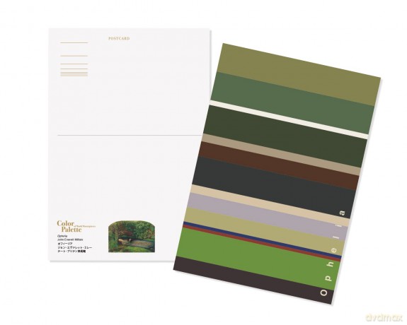 Color Palette Postcard Book of World Masterpieces: Western Art Edition - PIE International [KSIĄŻKA]