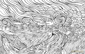 Coloring Van Gogh - Insight Editions [KSIĄŻKA]