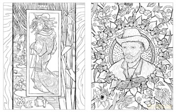 Coloring Van Gogh - Insight Editions [KSIĄŻKA]